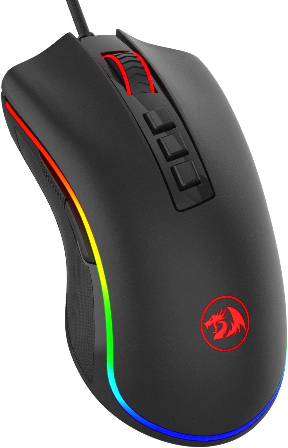 Mouse Gamer Redragon Cobra, 7 Botões